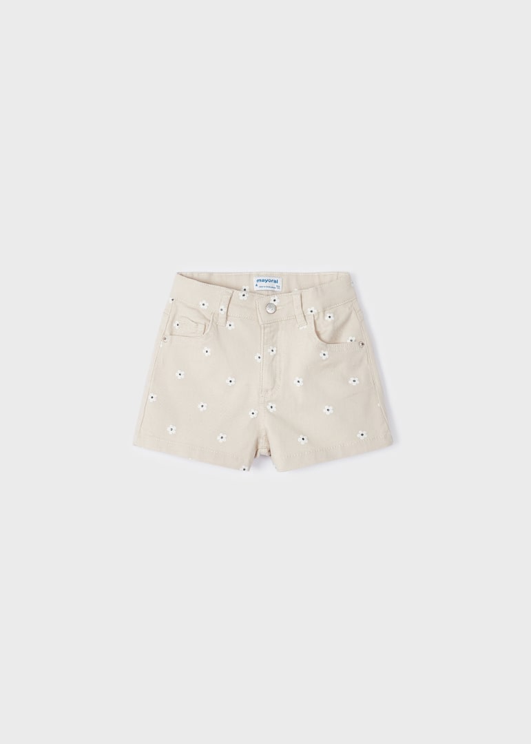 Oat Floral Printed Shorts