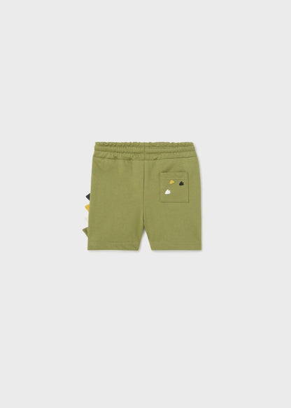 Green Dino Bermuda Shorts