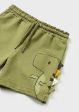Green Dino Bermuda Shorts