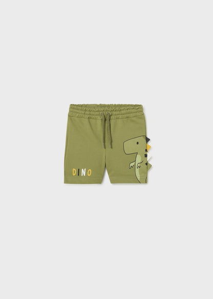 Green Dino Bermuda Shorts