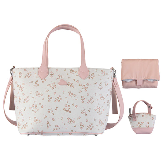 Rose Printed Handbag