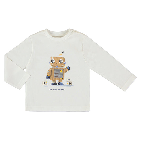 Wood Robot Tee