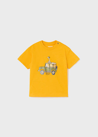 Baby Boy Dino Safari Interactive T-shirt
