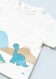 Baby Boy Dino Short Set