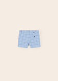 Baby Plaid Bermuda Shorts
