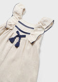 Baby Girl Linen Romper