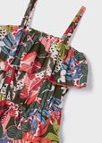 Safari Print Girls Romper