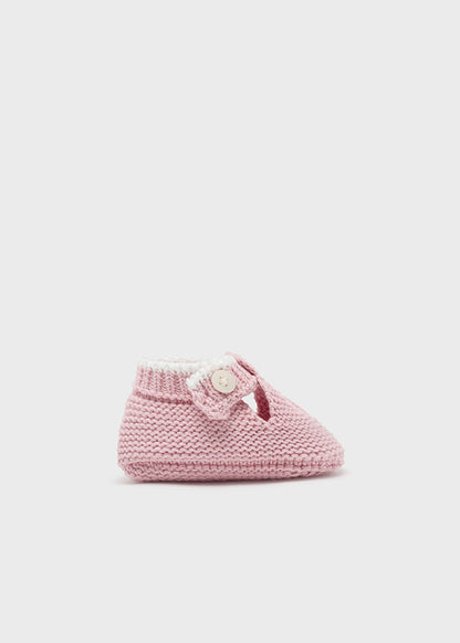 Newborn Baby Knitted Booties