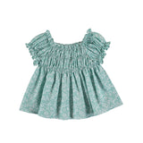 Sage Ruffle Blouse