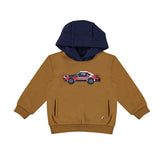 Boys Brown Car Pullover
