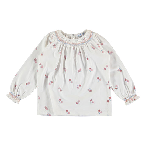 Flower Stitched Blouse
