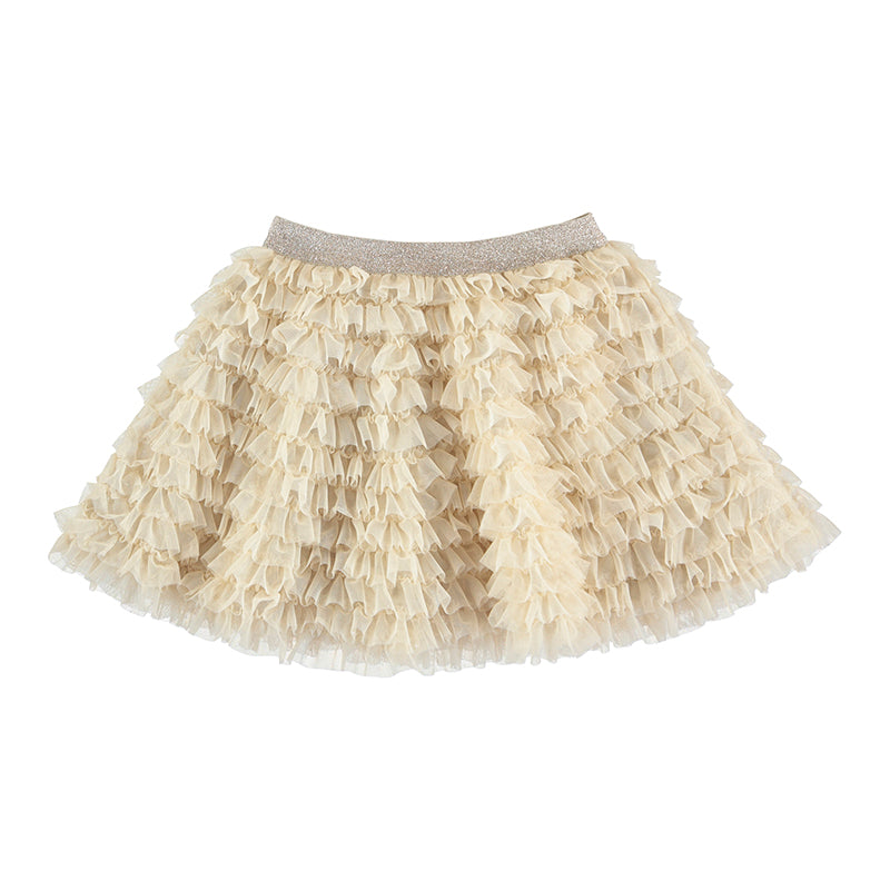 Gold Tulle Skirt
