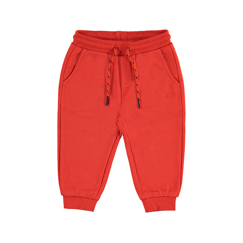 Orange Cuffed Trousers