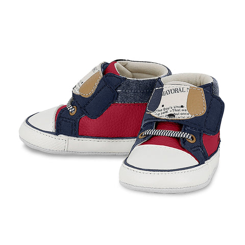 Boys Red Puppy Sneaker