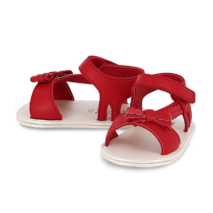 Red Bow Sandals