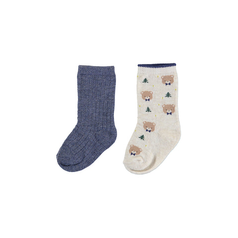 Blue Bear Sock Set
