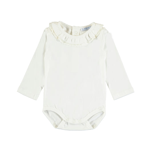 Girls Natural Basic Bodysuit