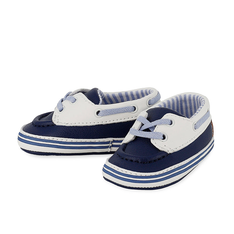 Boys Navy Deck Shoes