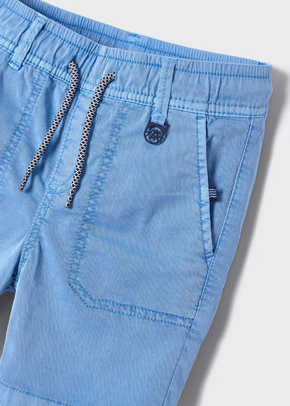 Boys Aqua Pocket Shorts