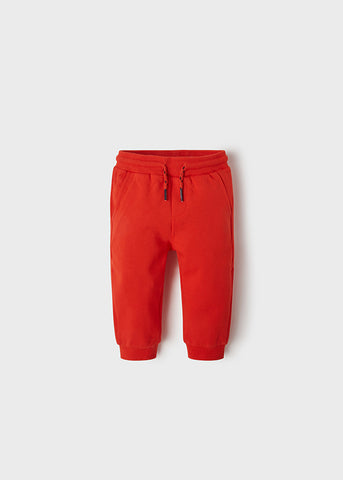 Orange Cuffed Trousers