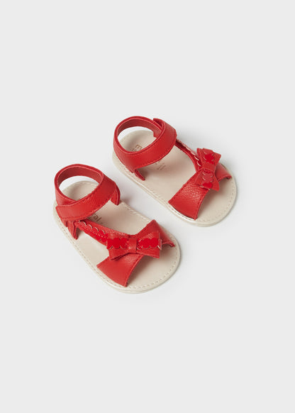 Red Bow Sandals