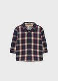 Boys Blue Lined Over shirt