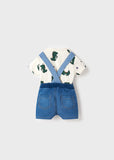 Boys Dino Denim Set